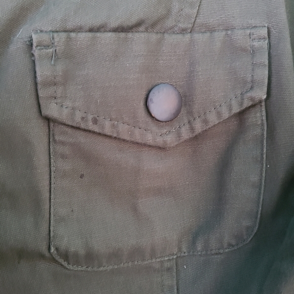 Army green Liz Claiborne jacket - Picture 3 of 4